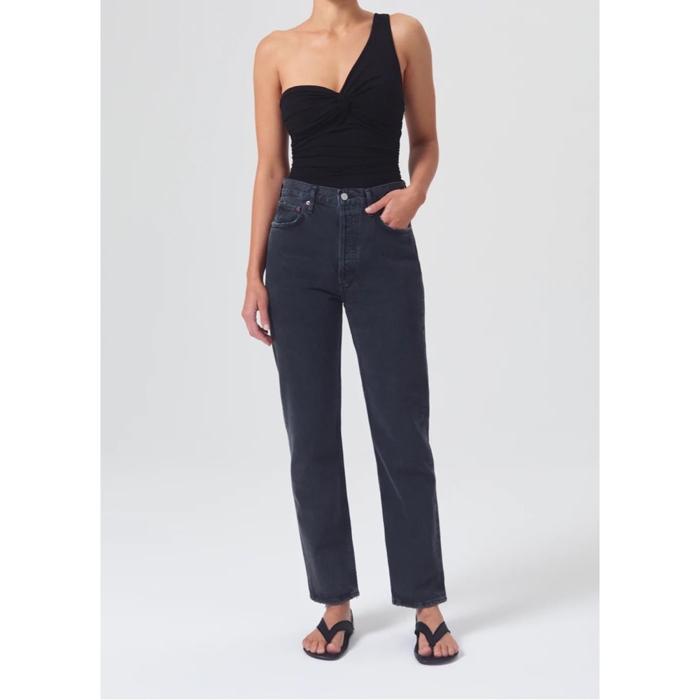 AGOLDE 90s Pinch Waist High Rise Straight Denim